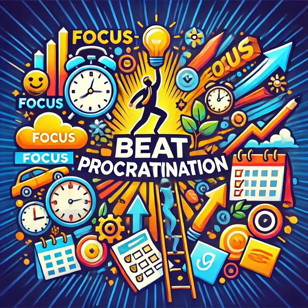 30 Techniques To Beat Procrastination.